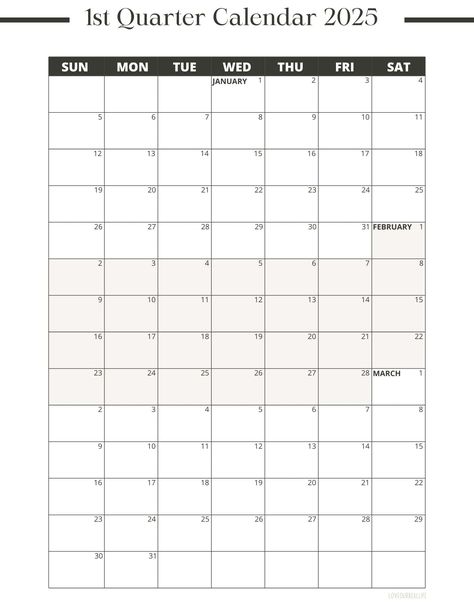 Use the FREE 3 month calendar template to organize your year! Quarterly calendar templates to visualize your year in chunks! Get organized! Yearly Calendar 2025, Event Calendar Template, Month Calendar Template, 3 Month Calendar, Quarterly Calendar, Yearly Calendar Template, Printable Yearly Calendar, Motivation To Study, 12 Month Calendar