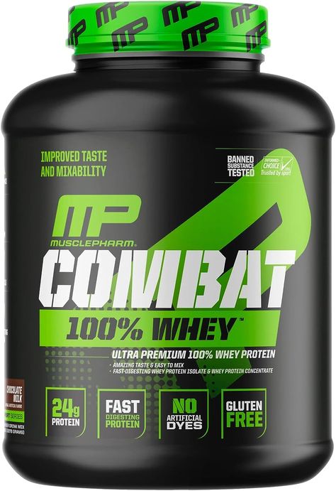 GET MORE OUT OF EVERY SCOOP - Every scoop of Combat 100% Whey is packed with 24g of whey protein concentrate and fast-digesting whey protein isolate. Plus, it’s low in fat and free of artificial dyes, fillers, gluten & other undesirable ingredients. TASTES GREAT, MIXES EASILY - Take this great-tasting Chocolate Milk protein any time of day, before or after a workout, to fuel the athlete inside of you. Followers Background, Protein Powder For Women, Background Editing, Artificial Dyes, 100 Whey Protein, Muscle Pharm, Nutrition Science, Whey Protein Concentrate, Protein Shake Recipes