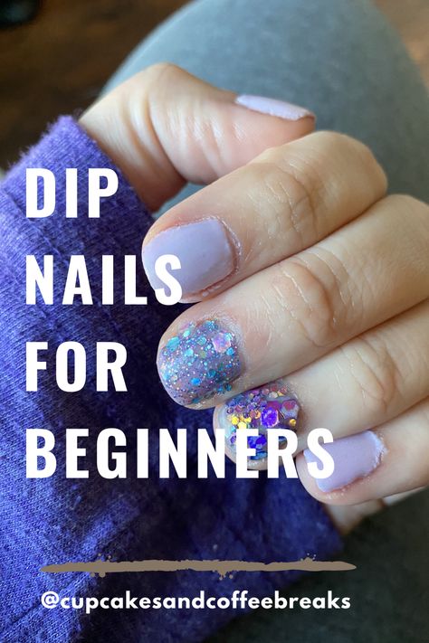 How To Dip Powder Nails At Home, Dip Powder Nails Beginner, Diy Dipped Nails, Doing Dip Nails At Home, How To Dip Nails, How To Do Dip Nails At Home, Easy Dip Nails, Quick Dip Nails, Nailboo Dip Colors On Nails