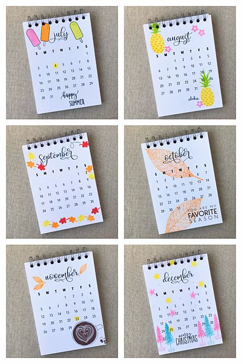 Draw Calendar Ideas, Things To Do In Dairy, Calender Making Craft, Cute Diy Calendar Ideas, Calendar Making Ideas, Diy Calendar Ideas How To Make, Homemade Calendar Ideas, Aesthetic Calendar Ideas, Handmade Calendar Ideas Creative