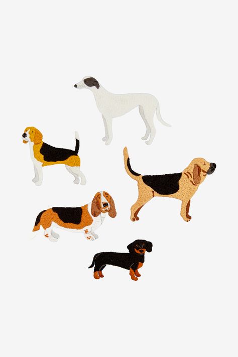 Digital Bookshelf, Advanced Embroidery, Novelty Yarn, Traditional Embroidery, Vintage Chest, Embroidery Transfers, Embroidery Patterns Free, Craft Studio, Hound Dog