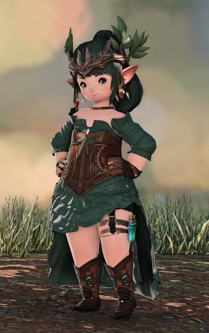 wysp 💫 on X: "lil forest goddess glam 🌿 #gposers #ffxivsnaps #lalafell https://t.co/mPx3DKDYV9" / X Forest Goddess, Eorzea Collection, Guild Wars, Your Character, Final Fantasy Xiv, Flower Child, Final Fantasy, Forest