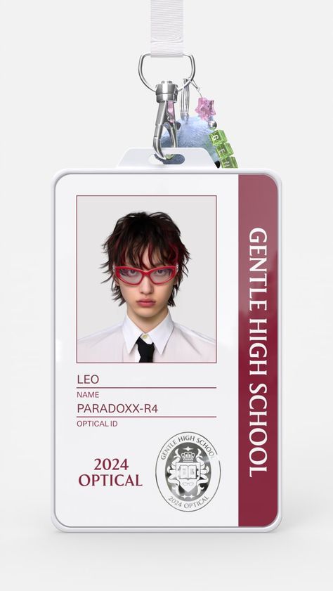 School Id Template Layout, High School Experience, Monster Invitations, Presentation Ideas For School, Monster High School, Student Id, Graphic Design School, Small Room Design Bedroom, School Badges