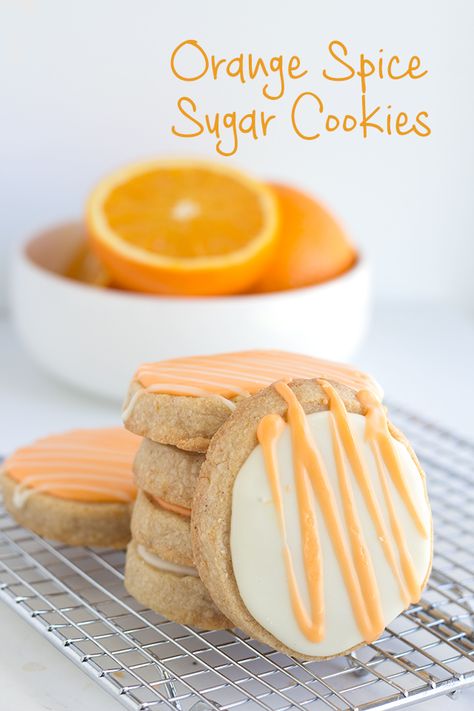 Here are the perfect orange spice sugar cookies with a orange royal icing. There are specks of spice and zest in this cookie. This is one tasty recipe! Orange Zest Sugar Cookies, Orange Cinnamon Cookies, Orange Flavored Cookies, Royal Icing Flavors, Cut Out Cookie Recipe Flavored, Cutout Cookie Flavors, Sugar Cookie Flavor Ideas, Flavored Cutout Cookie Recipe, Flavored Royal Icing Recipe