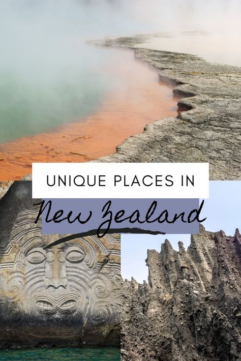 20 unique places to visit on New Zealand’s North Island. We’ve put together a unique itinerary to help you make the most of your time on the North Island   | #NewZealand | Things to do in New Zealand, New Zealand Road Trip, Travel guide New Zealand | New Zealand Photo Ideas, Places To Visit In New Zealand, New Zealand Bucket List, Things To Do In New Zealand North Island, New Zealand Travel Beautiful Places, New Zealand Aesthetic, Must See Places In New Zealand, New Zealand North Island, Two Weeks In New Zealand