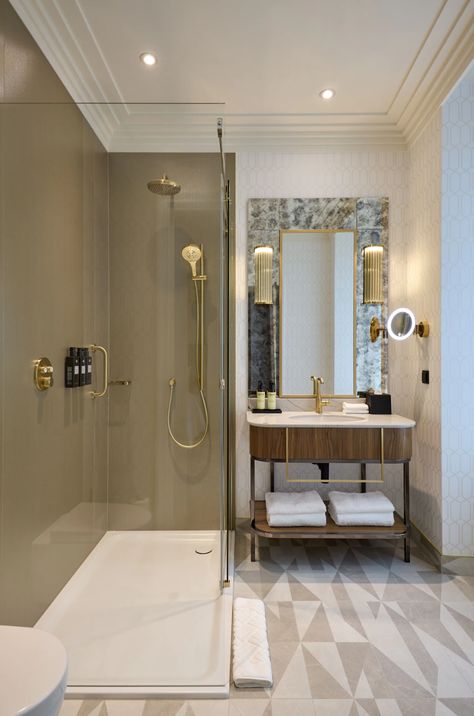 Hotel Saski Krakow, Curio Collection by Hilton Corinthia London Hotel, Building Bathroom, Corinthia Hotel London, Hotel Bedrooms, Curio Collection, Hotel Room Interior, Corinthia Hotel, Spa Area, London Hotel