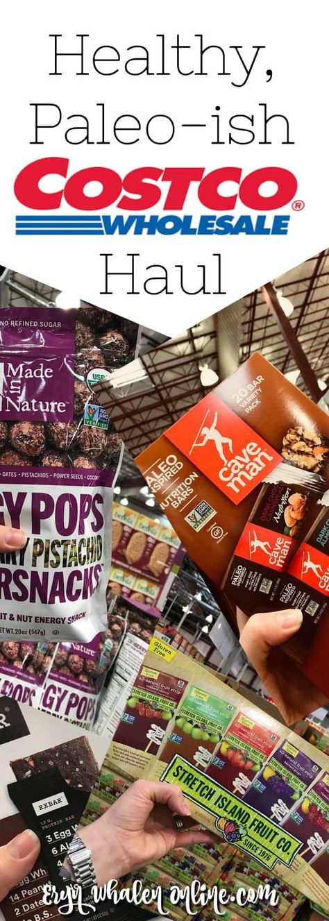 Healthy Costco Haul (Paleo-ish) Costco Snacks, Costco Haul, Paleo Shopping List, Snacks Yummy, Whole 30 Snacks, Frugal Food, Costco Shopping, Whole 30 Meal Plan, Natural Grocers