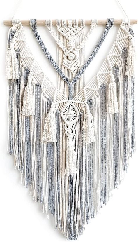 #macrame #boho #trending Hanging Leaf Decor, Tapestry Macrame, Tree Of Life Tapestry, Photo Wall Display, Boho Macrame Wall Hanging, Handwoven Tapestry, Amazon Top, Macrame Boho, Tapestry Wall Art