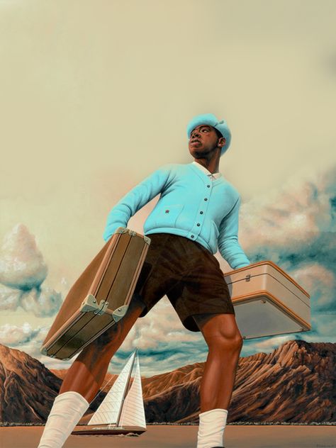 Tyler, The Creator-DOGTOOTH | Cover Poster | Poster Print | Wall Art | Home Decor Poster Rap Us, Lost Poster, Tyler The Creator Wallpaper, Ty Dolla Ign, Odd Future, Lil Uzi Vert, Record Sleeves, Blue Vinyl, Flower Boys