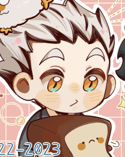 Chibi Side Profile, Chibi Face, Chibi Eyes, Chibi Sketch, Cute Eyes Drawing, Cute Anime Chibi, Chibi Drawings, Haikyuu Fanart, Cute Anime Profile Pictures