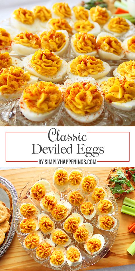 Deviled Egg Recipe, Quick Vegetarian Recipes, Classic Deviled Eggs, Devilled Eggs Recipe Best, Yellow Board, Deviled Eggs Recipe Classic, Ways To Cook Eggs, Best Deviled Eggs, Deviled Eggs Classic