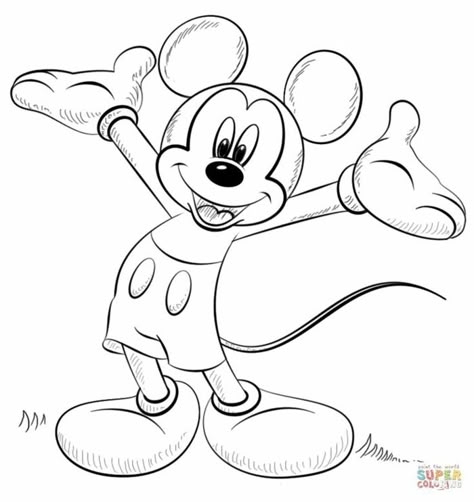 mickey-mouse-walt-disney-ausmalbilder-für-kinder-malvorlagen-zeichentrickfigur Mickey Drawing, Mickey Mouse Coloring, Mickey Coloring Pages, Mickey Mouse Printables, Mouse Drawings, Mouse Coloring Pages, Cartoon Drawings Disney, Mickey Mouse Coloring Pages, Mouse Drawing