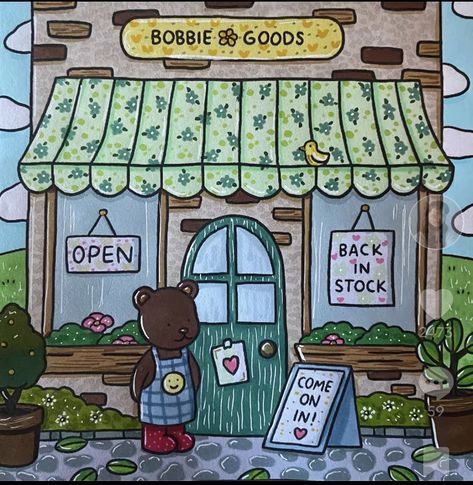 Bobbi Goods, Painted Drawings, Coloring Hobby, Bobbie Goods, Cute Bob, Detailed Coloring Pages, Color Inspo, Coloring Book Art, Cute Coloring Pages