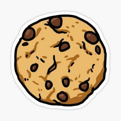 Aesthetic Paper Duck Food, Diy Sticker Ideas Aesthetic, Aesthetic Stickers Redbubble, Cute Cookie Drawing, Food Stickers Aesthetic, Redbubble Stickers Aesthetic, Sticker Cookies, Cookie Doodle, Kawaii Food Stickers