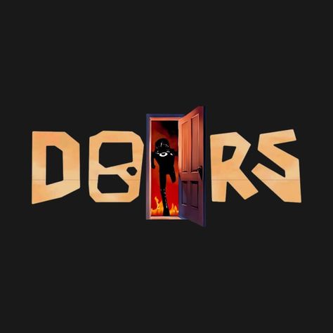 Check out this awesome 'Open DOORS - Seek %28Roblox Doors%29' design on @TeePublic! Seek Roblox Doors, Room Astethic, Doors Roblox Art, Doors Wallpaper, Doors Logo, Door Reference, Doors Seek, Seek Doors, Friendship Book