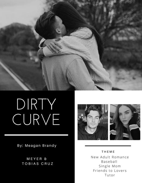 Dirty Curve Book, Dirty Curve Book Aesthetic, Brandy Aesthetic, Meagan Brandy, Book Character, Book Posters, Friends Mom, Fan Book, Single Mom