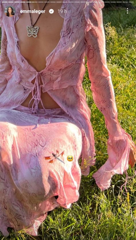 fairy dress fairy vibes pink green nature inspo aesthetic moodboard lifestyle hipergamy luxury Pink Fairy Inspired Outfit, Fairy Core Aesthetic Outfits Pink, Girly Fairy Aesthetic, Boho Fairy Aesthetic, Aesthetic Fairy Core Outfits, Fairy Summer Dress, Fairy Soft Aesthetic Outfit, Pink Mermaid Core Outfit, Pink Faerie Aesthetic