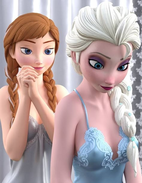 Frozen Yuri, Elsa Wallpaper, Animated Women, Bathroom Ideas With Bathtub, Elsa 2, Frozen Fan Art, Disney Princess Fan Art, Frozen Disney Movie, Disney Princess Images