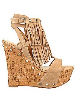 Fringe Sandals, Guess Shoes, Hot Shoes, Heels & Wedges, Shoe Obsession, Shoe Game, Lifestyle Brand, Beautiful Shoes, Cute Shoes