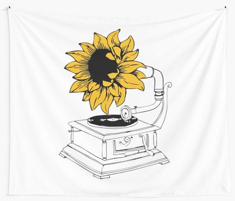 Sunflower Vol 6 Tattoo, Harry Styles Artwork, Harry Styles Sunflower Vol 6, 6 Tattoo, Harry Tattoos, Harry Styles Drawing, Harry Styles Songs, Harry Styles Tattoos, Painting Canvases