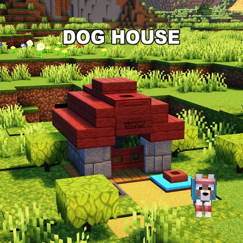 Minecraft Overgrown Dog House ✅ Follow for OP Minecraft Builds 📢 Share with your Friends 💬 Rate this Build 1-10 🔖Tags 🔖 #minecraft #minecraftbuilds #minecrafters #minecraftpe #minecraftmemes #mınecraftideas #minecraftbuild #minecraftbuilding #minecraftbuilding #minecrafttutorial #minecraftonly #mcpe #minecraftpc #minecraftcreations #minecraftdaily #minecraftdesign #minecraftjava #minecrafts #minecraftyoutuber #gaming Dog House Ideas Minecraft, Dog House Minecraft Ideas, Doghouse Minecraft, Minecraft Overgrown, Dog House Minecraft, Minecraft Dogs, Minecraft Memes, Minecraft Pe, Minecraft Tutorial