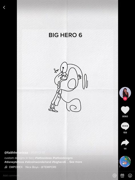 Big Hero 6 Tattoo Ideas, Baymax Tattoo Ideas, Big Hero 6 Tattoo, Baymax Tattoos, Baymax Tattoo, Hero Tattoo, Cactus Tattoo, Nice Boy, Matching Tattoo