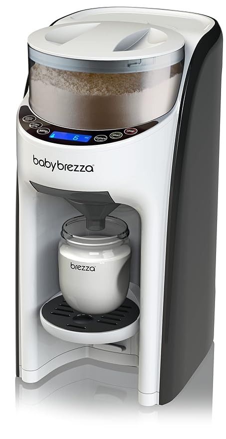 Amazon.com : Baby Brezza New and Improved Formula Pro Advanced Formula Dispenser Machine - Automatically Mix a Warm Formula Bottle Instantly - Easily Make Bottle with Automatic Powder Blending, White : Baby Amazon Baby Must Haves, Formula Dispenser, Baby Brezza, Amazon Baby, Baby Equipment, Baby Must Haves, Baby Supplies, Bottle Feeding, New And Improved