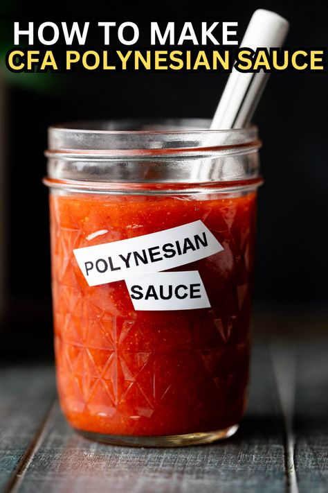 CFA's delicious Polynesian Sauce is so easy to make at home! This recipe is simple and you'll be able to whip it up in 5 minutes or less! Homemade Polynesian Sauce, Polynesian Sauce Recipe, Over Fried Chicken, Polynesian Sauce, Samoan Food, Beetroot Powder, Salad Dressing Recipes Homemade, Sweet And Sour Sauce, Honey Chicken