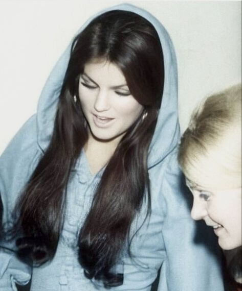 priscilla presley blue outfit | acs Young Priscilla Presley, Elvis Presley Priscilla, Elvis And Me, No Ordinary Girl, Alena Shishkova, Elvis And Priscilla, Priscilla Presley, Lisa Marie Presley, Blue Dream