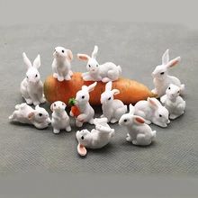 bunny – Buy bunny with free shipping on AliExpress Garden Ornaments Diy, Hare Animal, Miniature Rabbits, Doll House Pets, Mini Bunny, Bunny Statue, Garden Figurines, Rabbit Easter, Rabbit Figurine