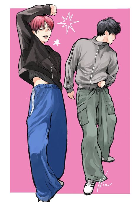 Neji And Tenten, High School Hacks, Kpop Drawings, Kpop Fanart, Book Art Drawings, Kpop Guys, Cute Anime Couples, Graffiti Art, Book Art