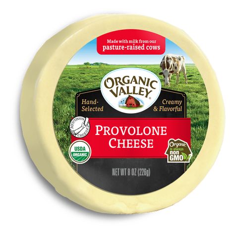 Yoghurt Packaging, Organic Valley, Cheese Brands, Cheese Wheel, Organic Snacks, Paper Mockup, Organic Milk, Provolone Cheese, Go To Work