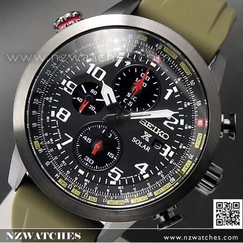 Seiko Prospex Sky Chronograph Solar Pilots Watch SSC353P1, SSC353 Seiko Pilot Watch, Seiko Prospex, Pilot Watch, Seiko Watches, Sports Watch, Watch Collection, Pilots, Breitling Watch, Chronograph Watch