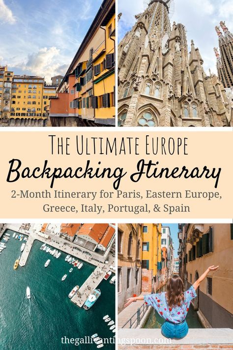 Europe backpacking guide Backpacking Through Europe, Backpacking Itinerary, Europe Backpacking, Europe Itinerary, Backpacking Routes, Food Recommendations, Backpack Through Europe, Europe On A Budget, Athens Acropolis