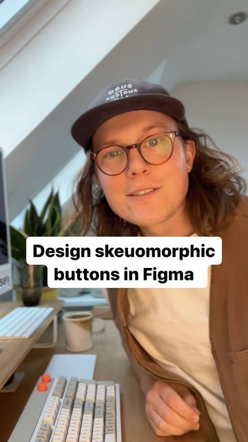 Zander Whitehurst | UX/UI on Instagram: "Design skeuomorphic buttons in figma, supafast! Teams like airbnb and shopiy are shifting from flat design to create more accessible buttons. In this tutorial I breakdown how to design skeuomorphic buttons in figma Cheers for your support 🤙" Skeuomorphic Design, Ui Button Design, Button Ui Design, Figma Tutorial, Ui Buttons, Toggle Button, Ux Design Inspiration, Graphic Design Tips, Button Design