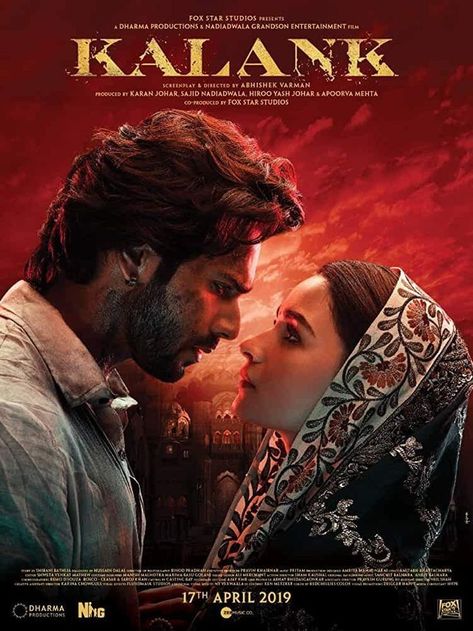 Kalank Movie, Cinema Hall, Tam Film, Dharma Productions, Avengers Film, Art Of Manliness, Hindi Movie, Sonakshi Sinha, Madhuri Dixit