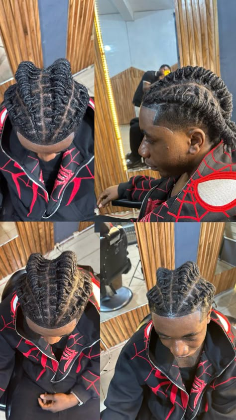 Dread Braids Men, Twist Hair Men, Temp Fade Haircut, Dreadlocks Hair Care, Barrel Twist, Mens Twists Hairstyles, Short Dreadlocks Styles, Hair Twists Black, Dreadlocks Men