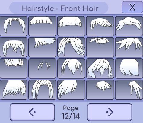 Hair Gacha, Front Hair, Gacha Life, Memes, Hair, Anime