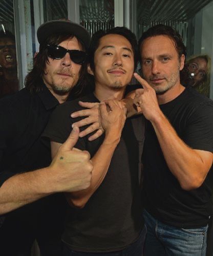 Glenn Rhee, The Walking Dead Cast, Steven Yeun, Twd Cast, Walking Dead Cast, Andrew Lincoln, Rick Grimes, Daryl Dixon, Norman Reedus