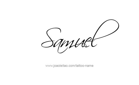 Tattoo Design Prophet Name Samuel Samuel Name Tattoo, Samuel Name, Symbol For Family Tattoo, Tattoos With Names, Mother Son Tattoos, Baby Name Tattoos, Pawprint Tattoo, Notebook Sketches, Mouse Tattoos