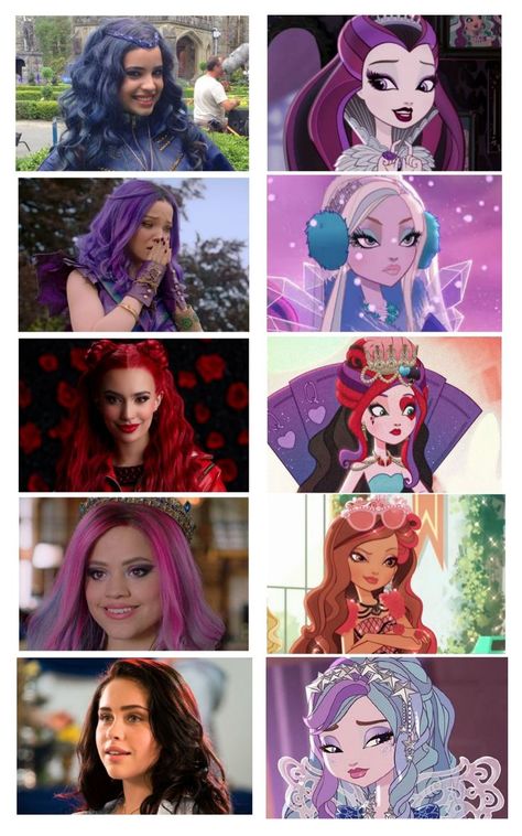 Disney Descendants The Rise Of Red, Desendents Fan Art, Decendants 4 Red, Mal X Evie, Descendants Art, Disney Descendants Characters, Descendants Disney, Descendants Pictures, Next Avengers