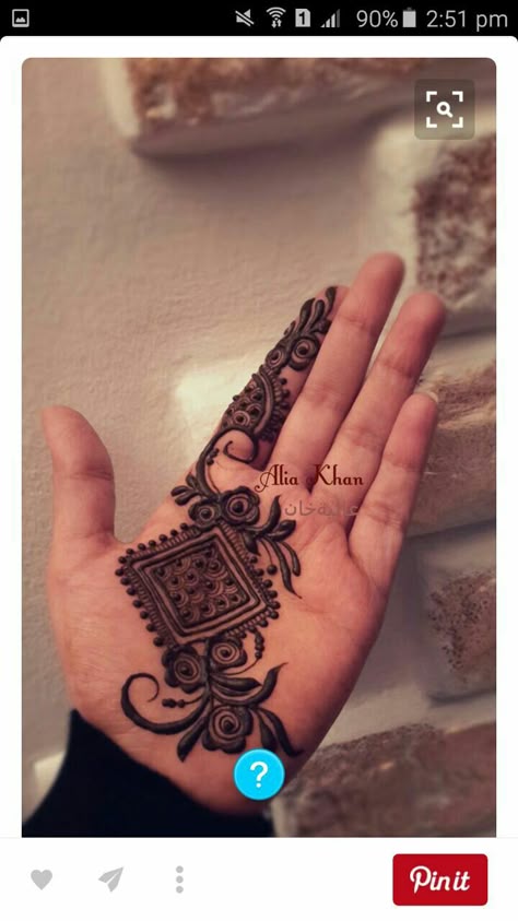 Fingers Mehndi, Kashees Mehndi, Palm Mehndi Design, Finger Henna Designs, Bridal Mehendi Designs Hands, Henna Art Designs, Modern Henna Designs, Henna Body Art, Modern Mehndi Designs