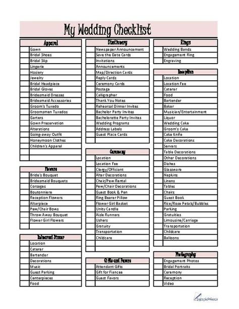 Download this free Wedding Planning Checklist in PDF format. This list helps you remember and track the things you might need when planning a wedding. Free Wedding Planner Printables, Wedding Checklist Printable, Wedding Planner Checklist, Free Wedding Planning Checklist, Free Wedding Printables, Wedding Planner Printables, Wedding Planning Timeline, Planning Checklist, Wedding Planning Checklist