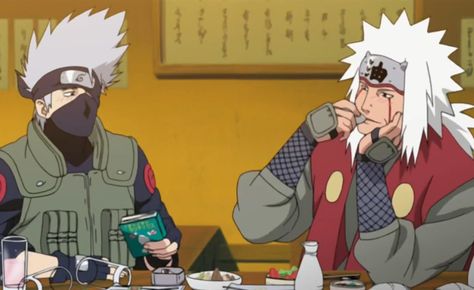 Kakashi Hatake and Jiraiya Kakashi And Jiraiya, Kakashi Jiraiya, Kakashi Hatake, Naruto, Zelda Characters, Tattoos, Anime, Fictional Characters, Quick Saves