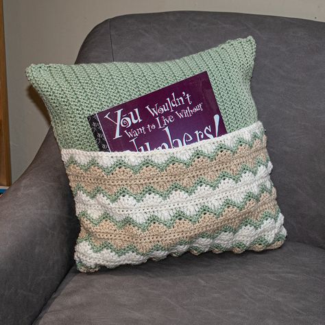 The Book Pillow Free Pattern - a perfect gift for anyone! - Sunflower Cottage Crochet