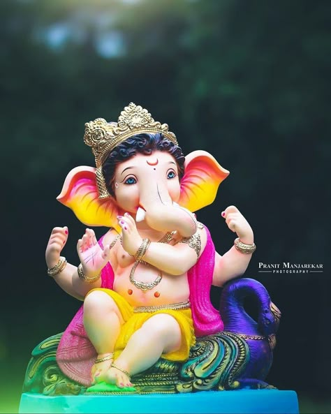 Hd Wallpaper Ganesha, Baby Ganesha Murti, Wallpaper Ganesha, Ganpati Bappa Images, Bappa Images, Om Gam Ganapataye Namaha, Eco Friendly Ganesha, Ganesh Murti, Ganesh Chaturthi Decoration