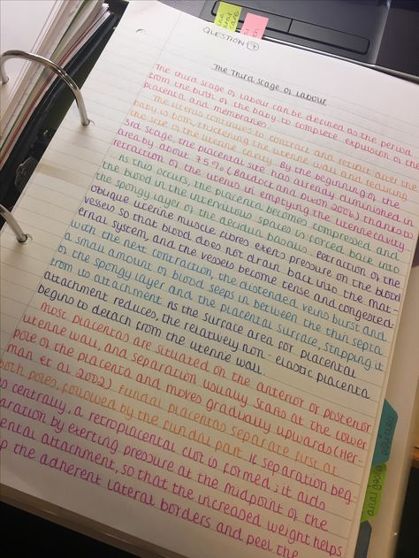 Pretty And Neat Handwriting, Colourful Study Notes, Neat Handwriting Inspiration Aesthetic, Neat Revision Notes, Colorful Notes Aesthetic, Neat Notes Study Inspiration, Revision Notes Pretty, How To Write Neat Notes, How To Get Neat Handwriting