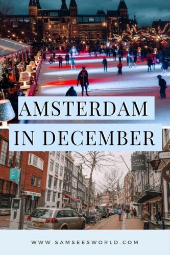 If you are planning a visit to Amsterdam in December be sure to use this post to prepare for everything this month has to offer. December is a beautiful month December Amsterdam, Amsterdam In December, Amsterdam December, Amsterdam Christmas, 3 Days In Amsterdam, Europe In December, Amsterdam Winter, December Travel, Amsterdam Vacation