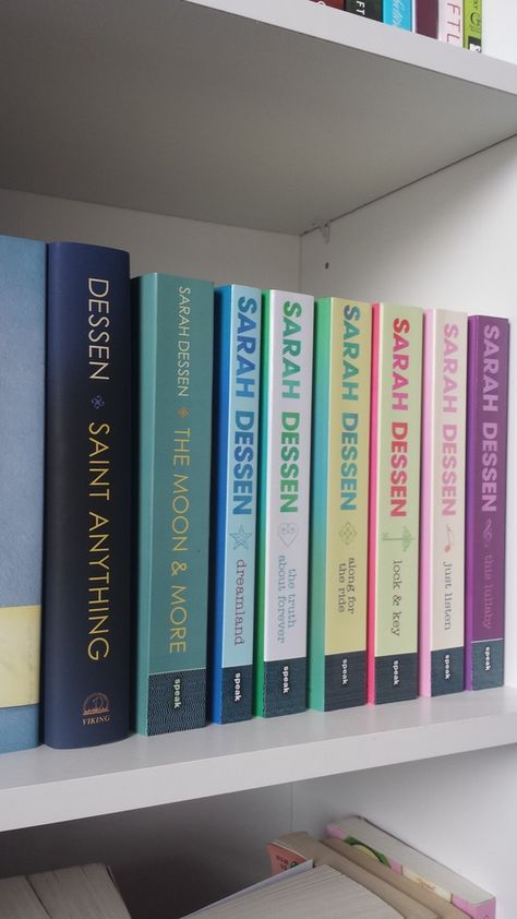 All the Sarah Dessen books I have (8) in the newer covers  ▲ Saint Anything ▲ The Moon and More ▲ Dreamland ▲ The Truth About Forever ▲ Along for the Ride ▲ Lock & Key ▲ Just Listen ▲ This Lullaby The Truth About Forever Sarah Dessen, Sarah Dessen Aesthetic, Literature Characters, The Truth About Forever, Sarah Dessen Books, Saint Anything, Teen Fiction Books, Sarah Dessen, Along For The Ride