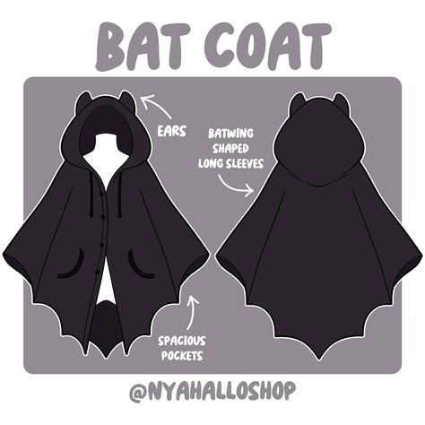 I just realized I forgot to post this here but this coat is available for pre-sample pre-order on the "bat collection" section of my website! I will share the link in my story :D 🦇 It is already fully funded and is in the process of being made #batfashion #gothbatstyle #batcouture #darkwingdrip #nightcreaturestyle #batsquadfashion #battythreads #creatureofnight #echochic #wingedtrends #battybydesigns #bataesthetic #gothaesthetic Art Time, Clothing Design Sketches, Drawing Anime Clothes, Dress Design Sketches, Hero Costumes, Poses Reference, Time Art, Keno, Whimsical Fashion